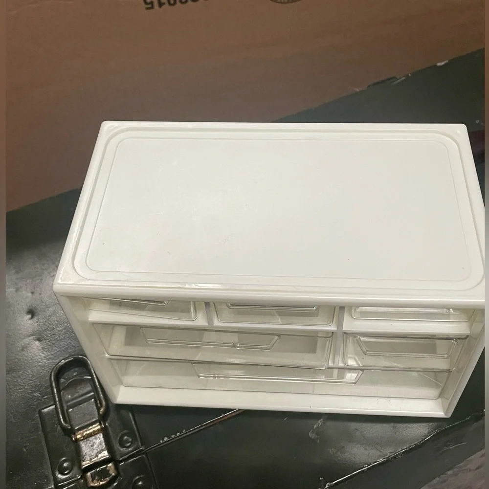 White Storage Container - Picture 3 of 4